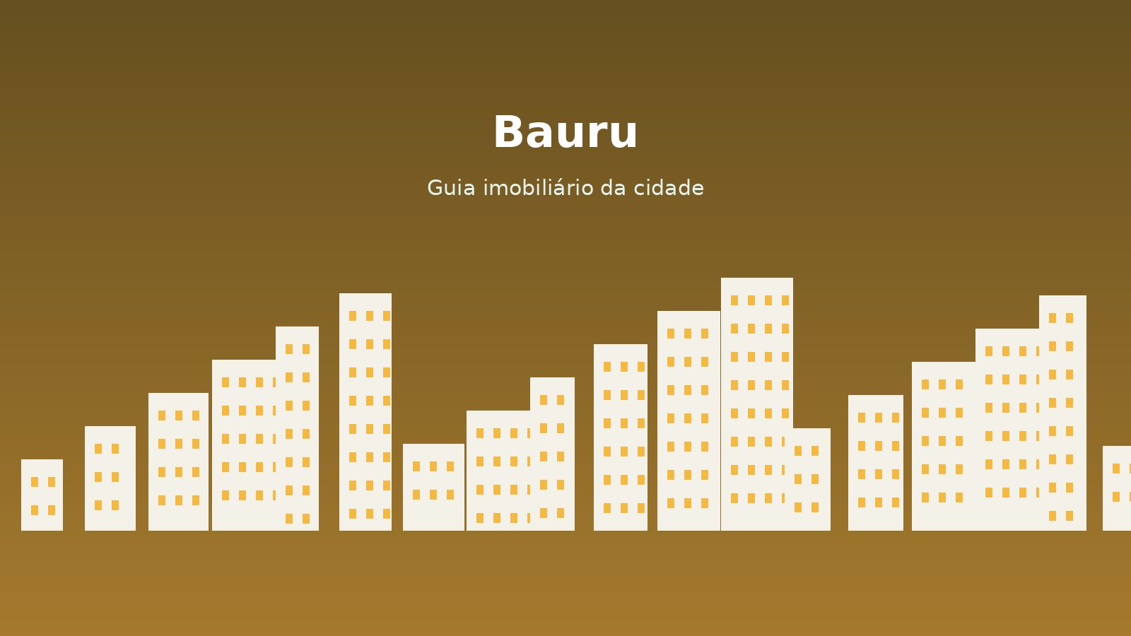 Vista de Bauru