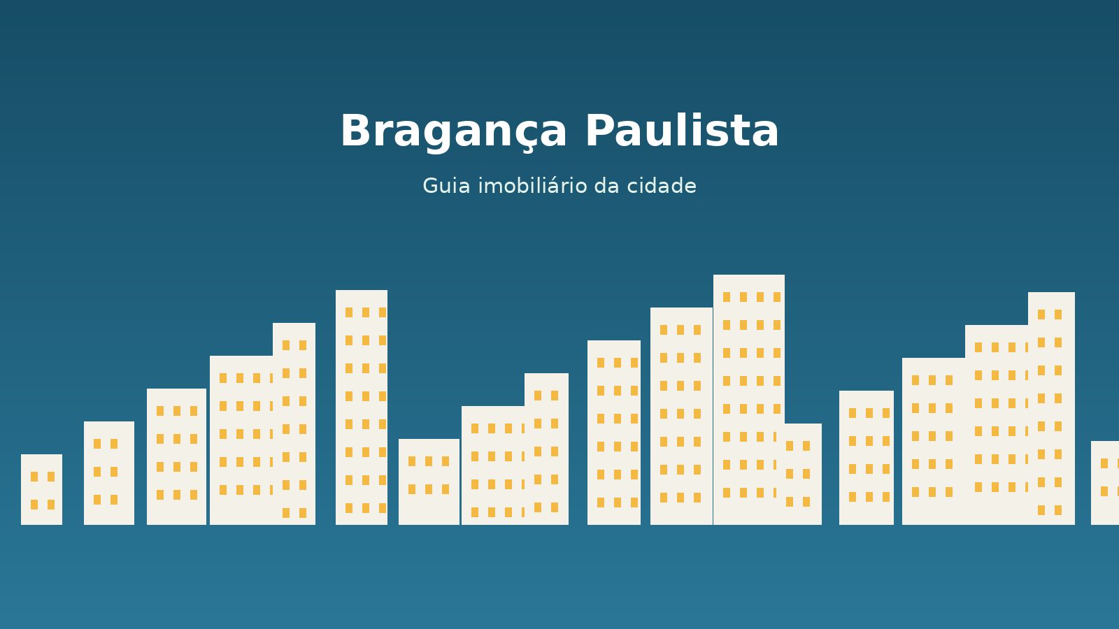 Vista de Bragança Paulista