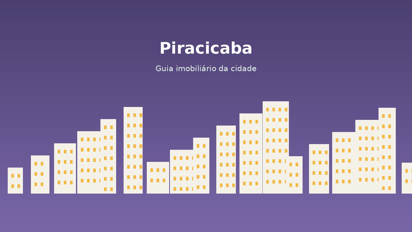 Vista de Piracicaba