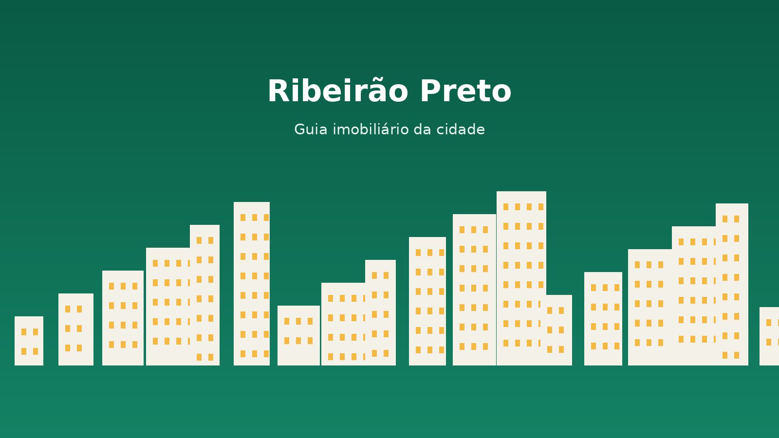 Vista de Ribeirão Preto